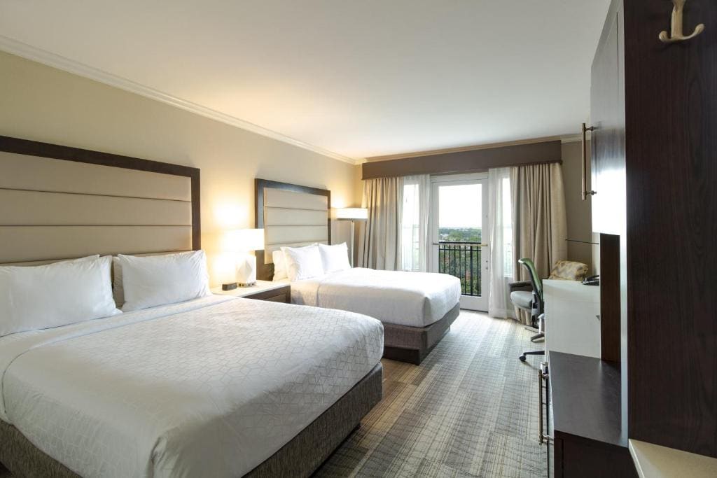 Queen Room with Two Queen Beds and Balcony - Non-Smoking room - Image 1