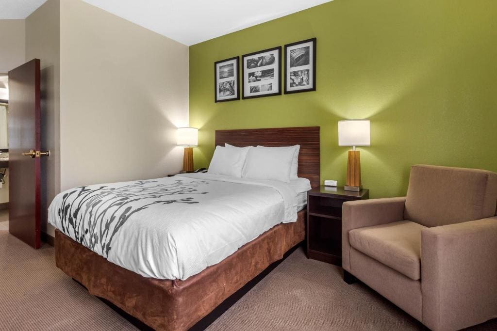 Queen Room with Roll-In Shower - Accessible/Non-Smoking room - Image 1
