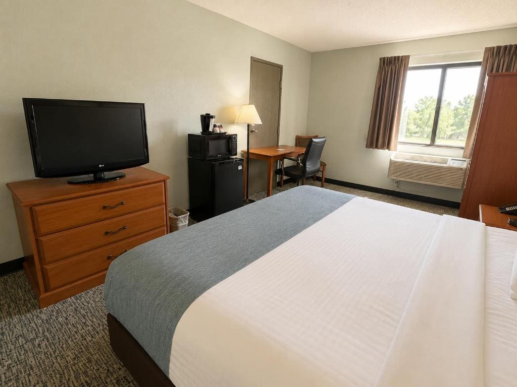 King Room with Tub with Grab Bars - Mobility Accessible/Non-Smoking room - Image 2