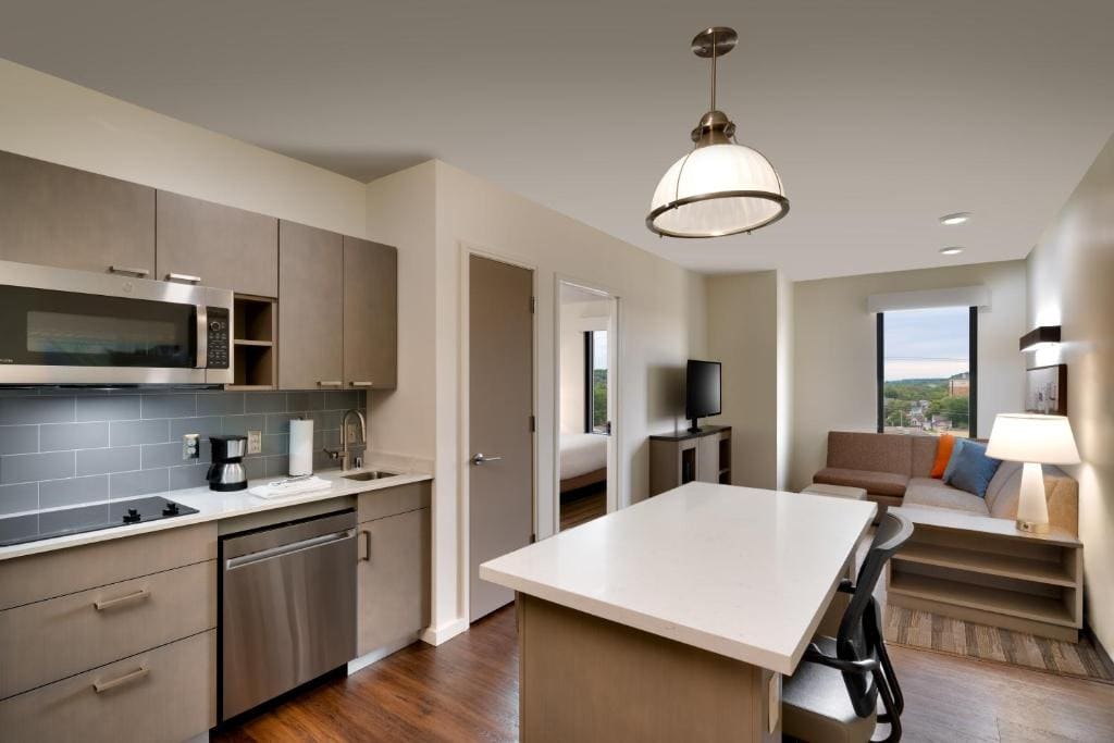 One-Bedroom King Suite with Sofa Bed and Kitchen room - Image 1