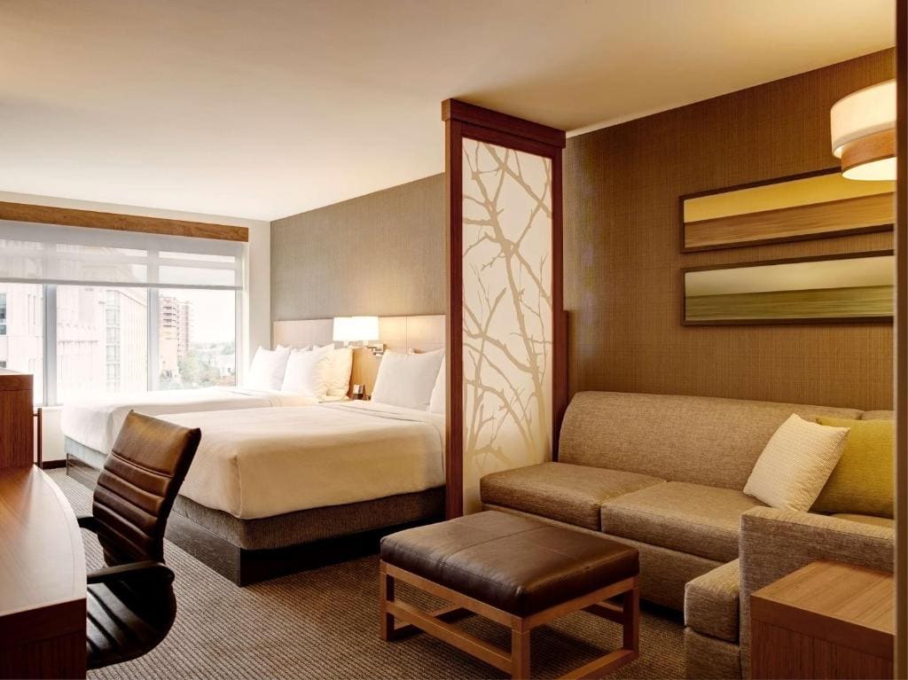 Queen Room with Two Queen Beds and Sofa Bed room - Image 1