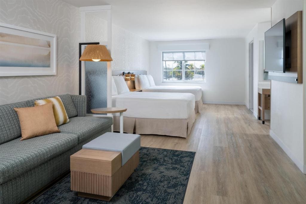 Queen Room with Two Queen Beds and Sofa Bed room - Image 1