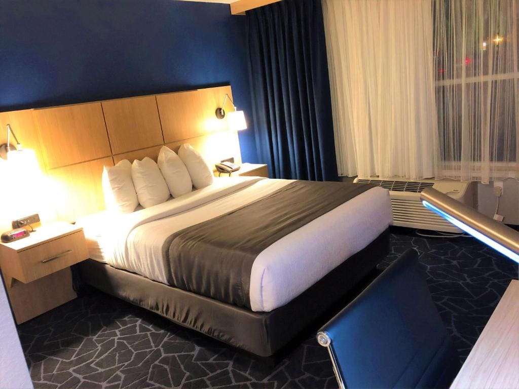 Queen Room with Mobility Accessible Roll-In Shower/Pet-Friendly room - Image 3