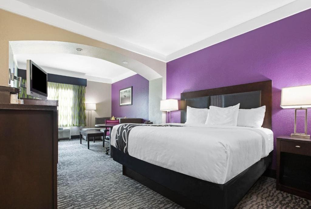 1 King 1 Sofa Bed, DLX Mobility/Hearing Access Suite, Tub w/Grab Bar, No Smoking room - Image 2