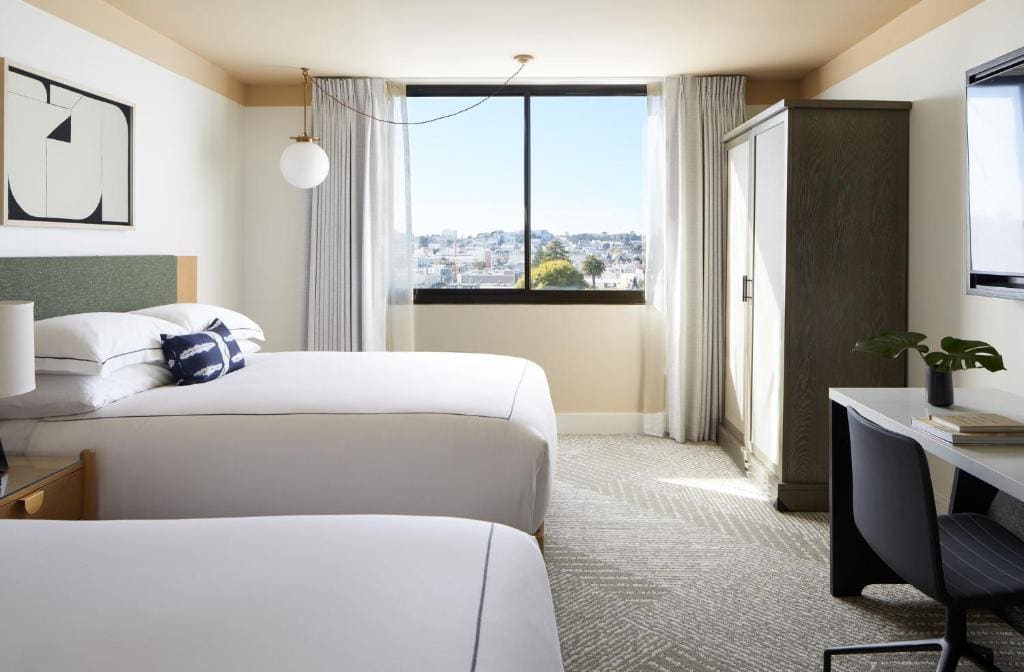 Essential Queen Room with Two Queen Beds and City View room - Image 1