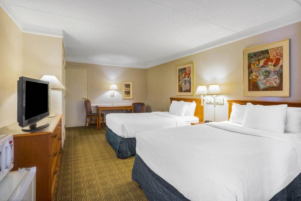 Deluxe Double Room with Two Double Beds - Non-Smoking room - Image 1