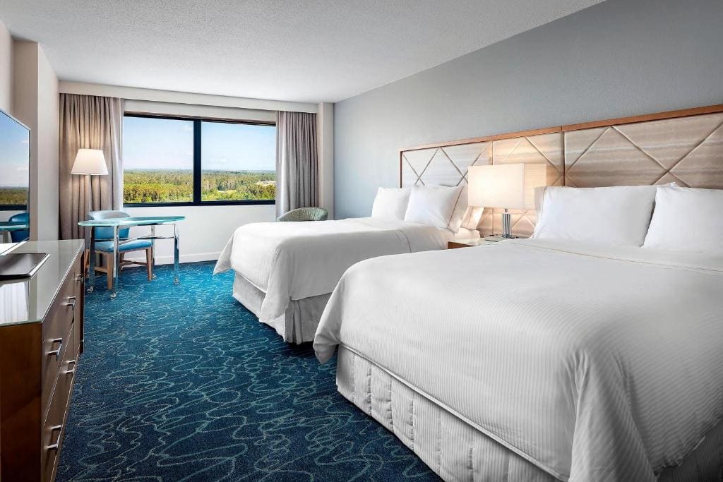Guest room, 2 Double, Resort view (Includes Early Entry To Disney Theme Parks) room - Image 1