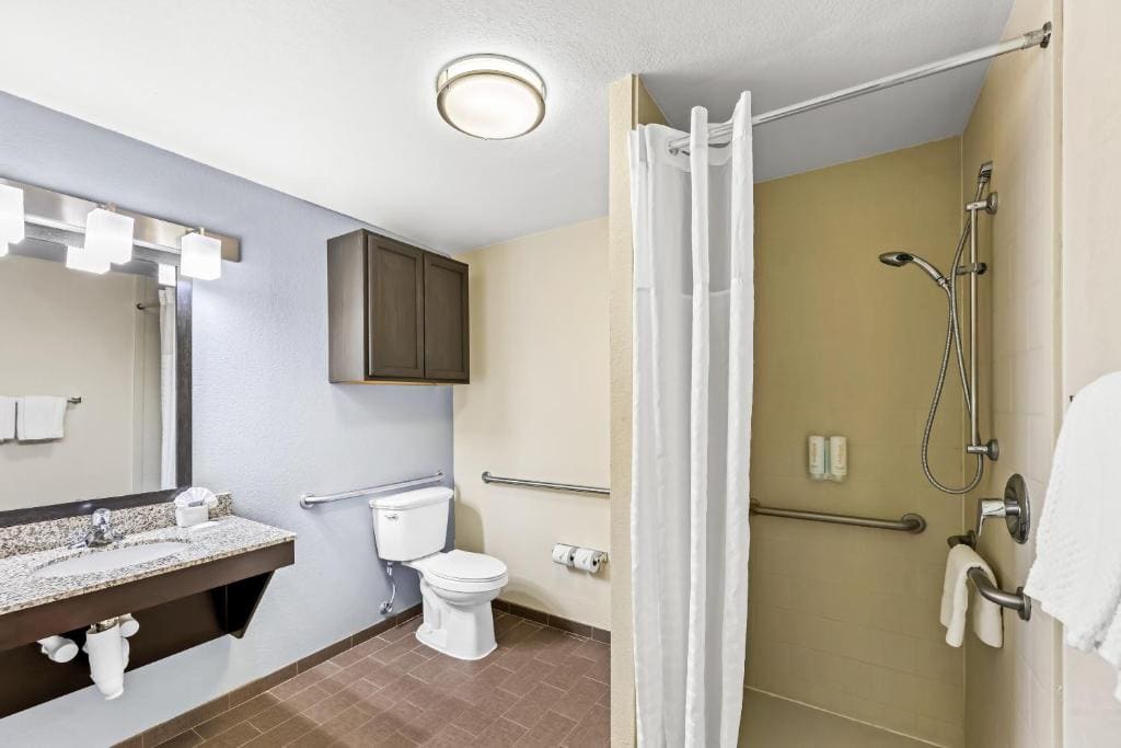 King Suite, Mobility and Hearing Accessible with Kitchen room - Image 2