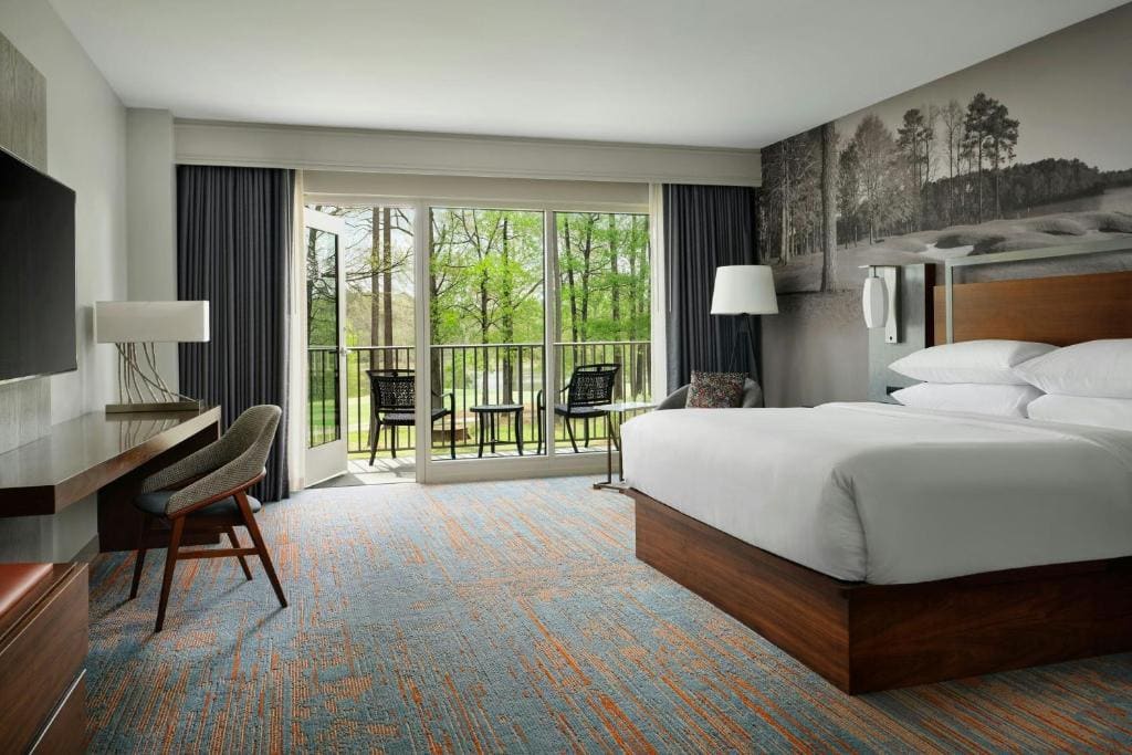 King Room with Roll-In Shower - Mobility and Hearing Accessible room - Image 3