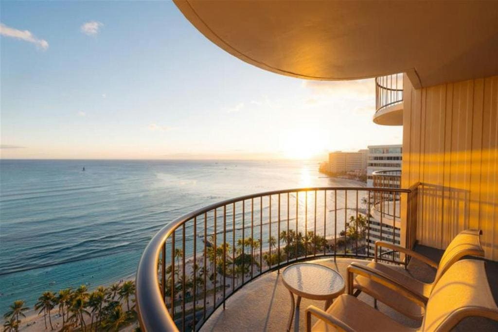Junior Corner Suite with Two Double Beds - Oceanfront room - Image 1