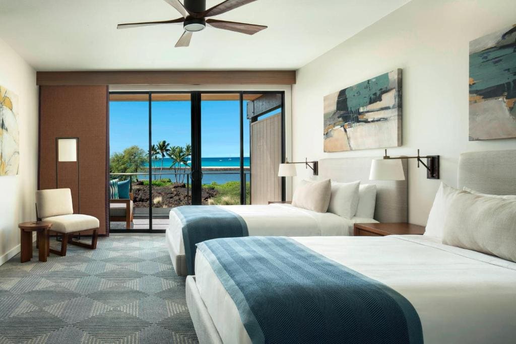 Beach House Oceanfront Double, Larger Guest room, 2 Double room - Image 1