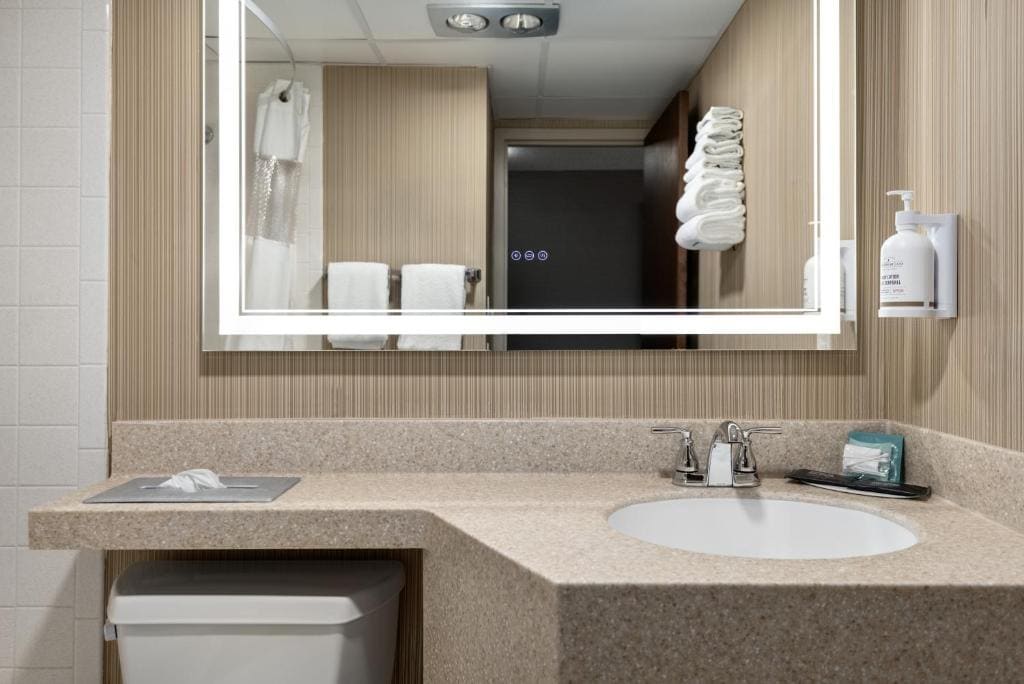 Queen Room with Sofa Bed and Roll-In Shower - Mobility Accessible/Non-Smoking room - Image 1