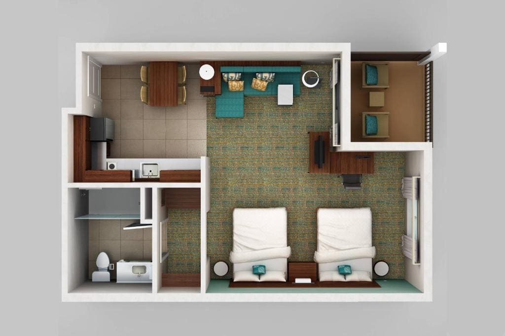 Queen Studio room - Image 2