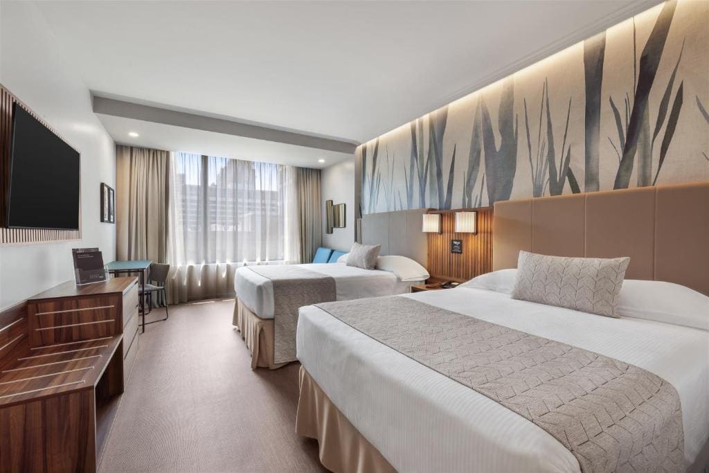 Deluxe Double Room with Two Double Beds room - Image 1