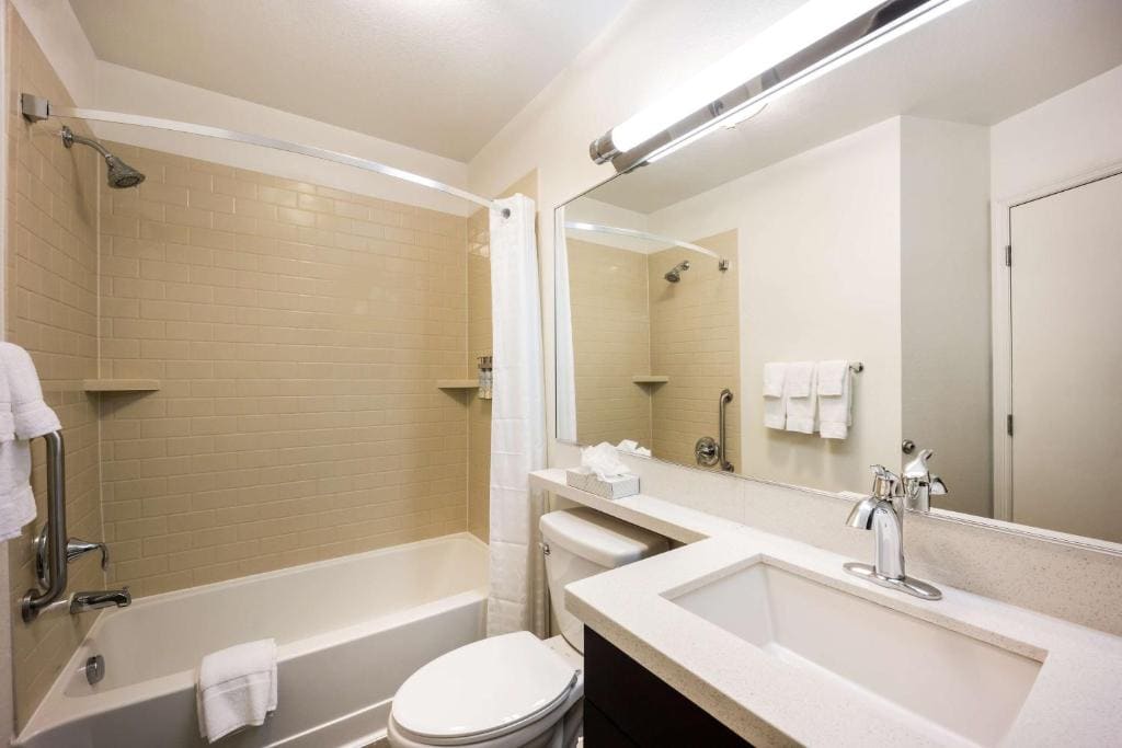 Queen Studio Suite with Roll-In Shower - Mobility Accessible room - Image 1