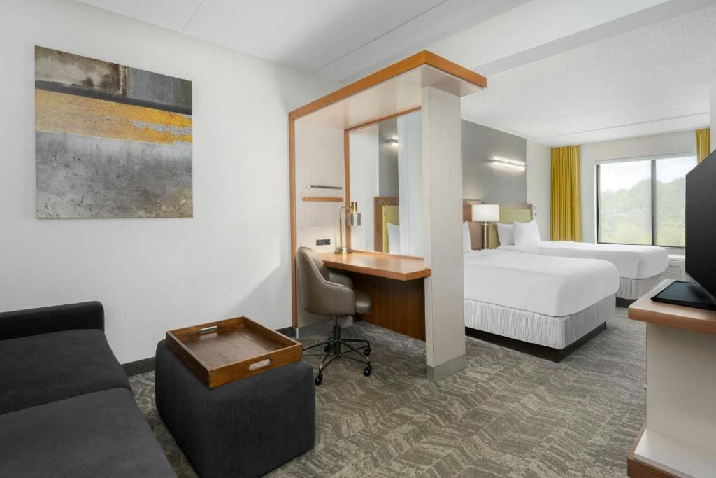 Studio with Two Queen Beds and Trundle Sofa room - Image 2