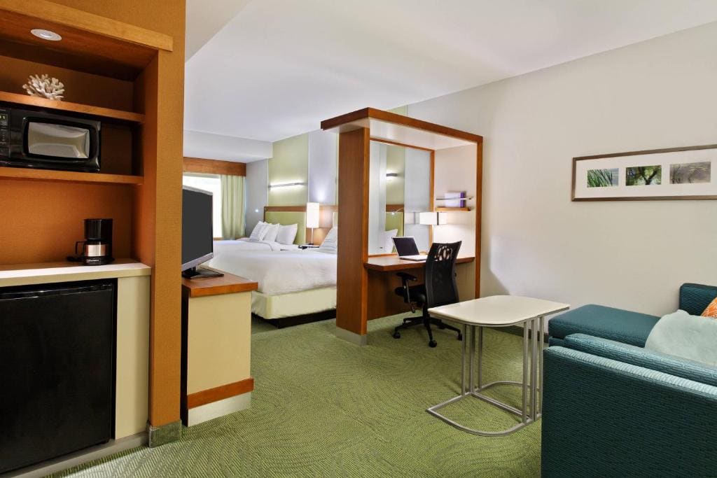 Queen Suite with Two Queen Beds and Trundle Sofa room - Image 2