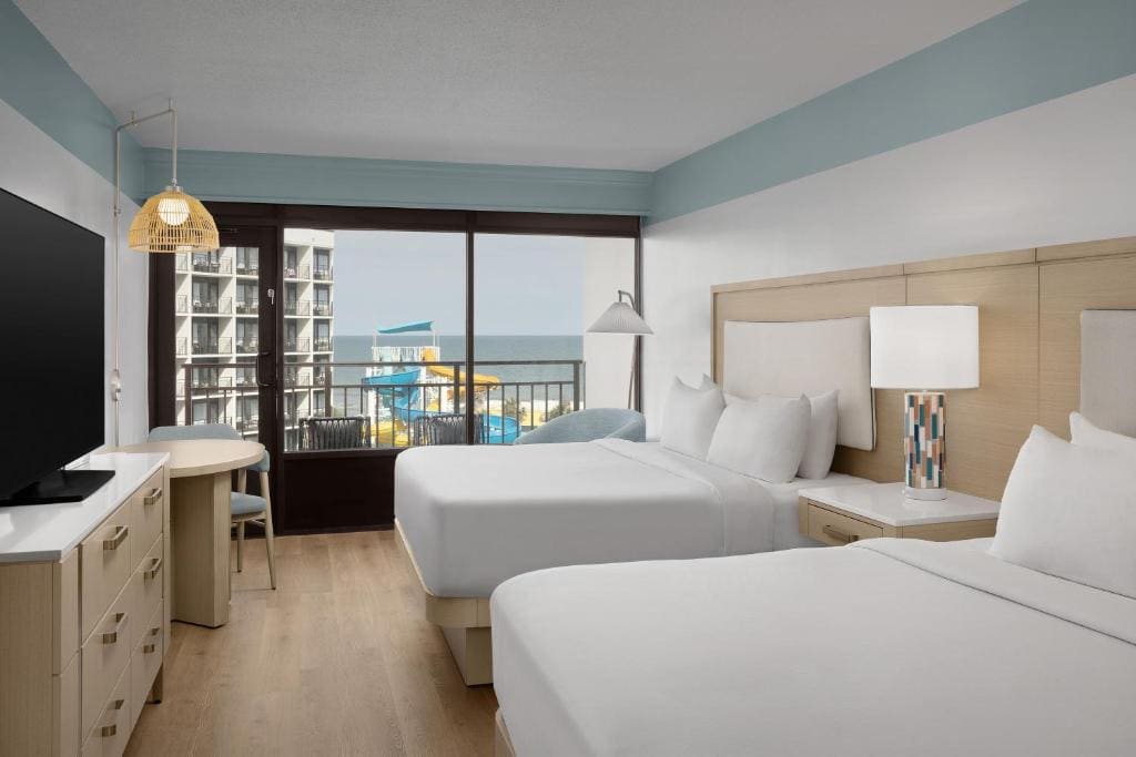 King Room with Two King Beds and Ocean View room - Image 2
