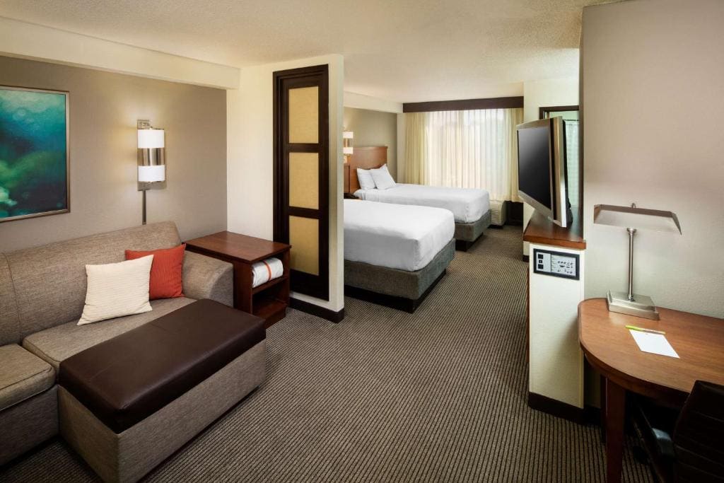 Queen Room with Two Queen Beds and Sofa Bed room - Image 1