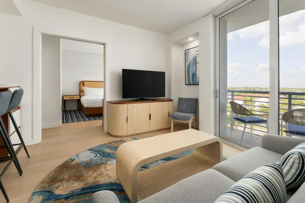 King Suite with Balcony and Sofa Bed room - Image 1