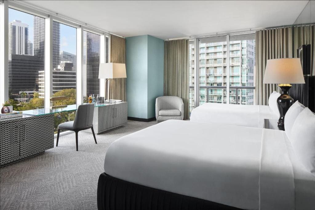 Premier Large Deluxe Queen Room with 2 Queen Beds room - Image 1