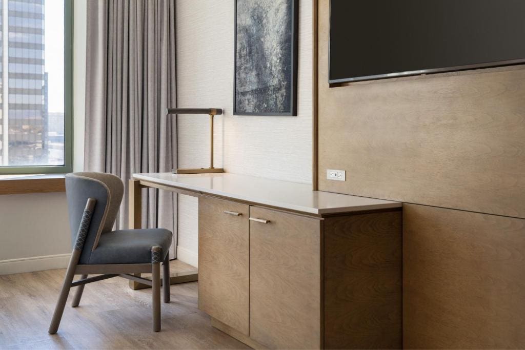 Deluxe Queen Room with Two Queen Beds with City View room - Image 2