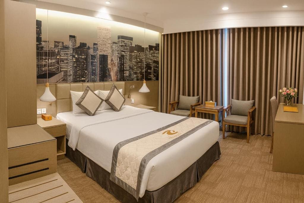 Deluxe Double Room with City View room - Image 3