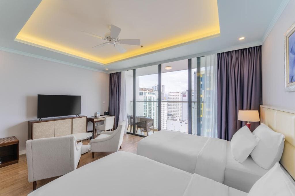 Studio Ocean View Twin Bed room - Image 3