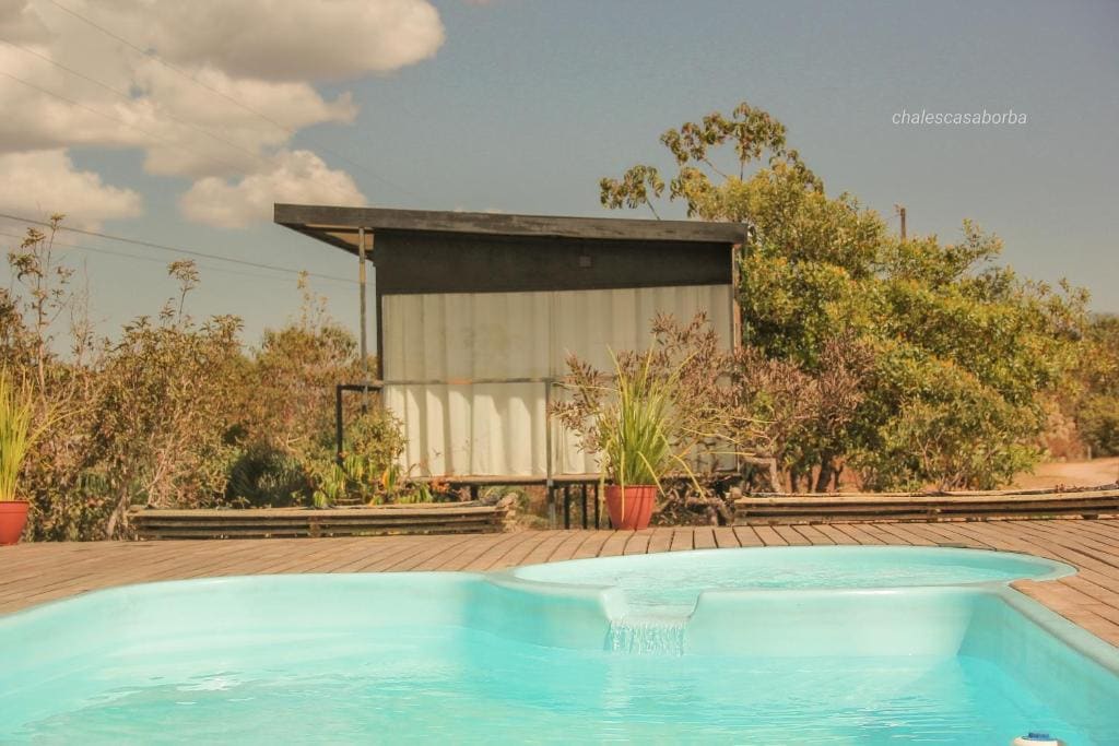Casa Borba Chalé com piscina - Main view