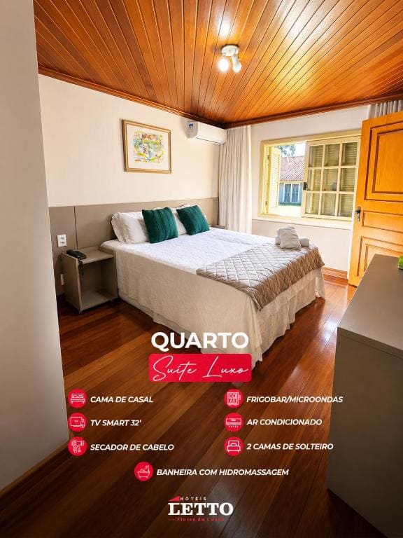 Letto Hotel Flores da Cunha - View 4