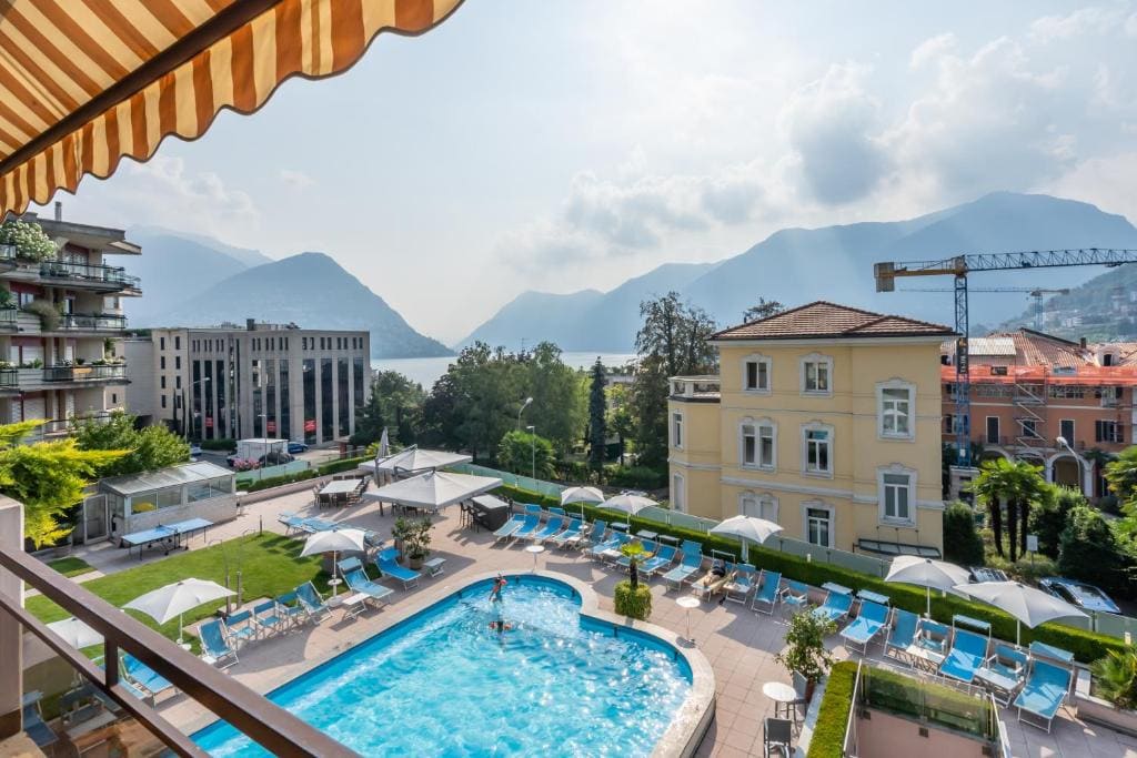 Hotel Delfino Lugano - Main view
