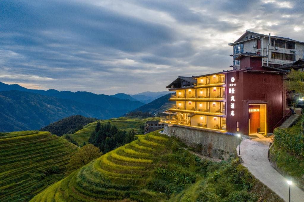Longji Vista Retreat Terrace Sunrise Pool Miao Culture - Vista principal