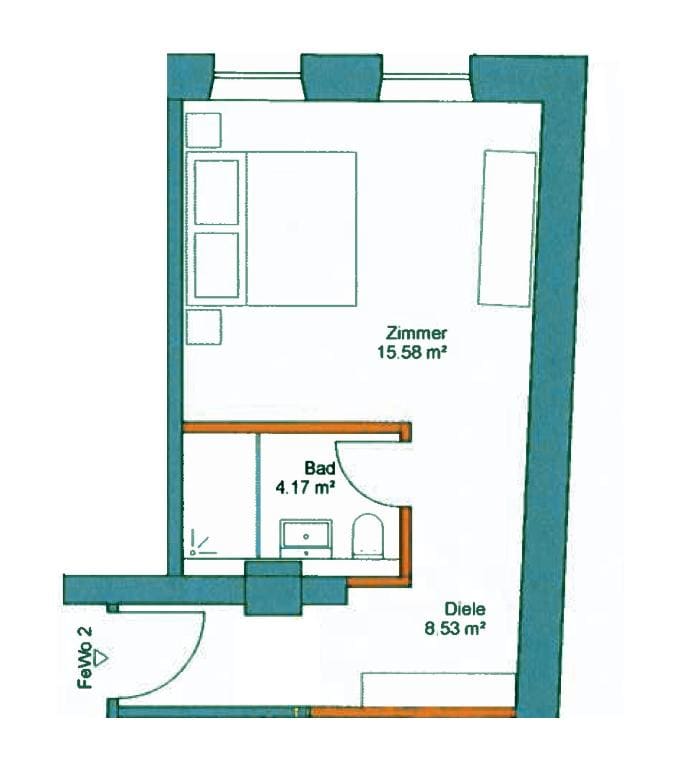 ANNA Gästehaus Zimmer - Vista 3
