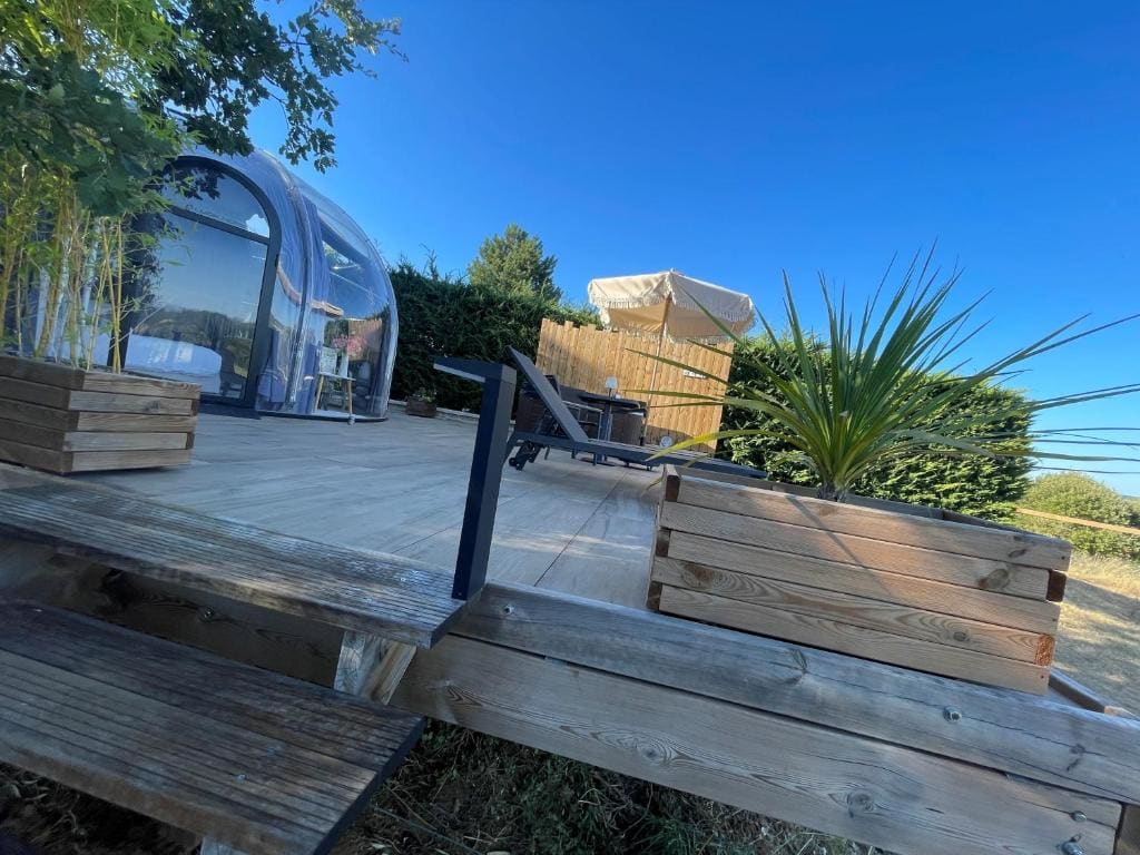 Bulle StelléA 26 m2, SPA Privatif au domaine CollinéA - メイン写真