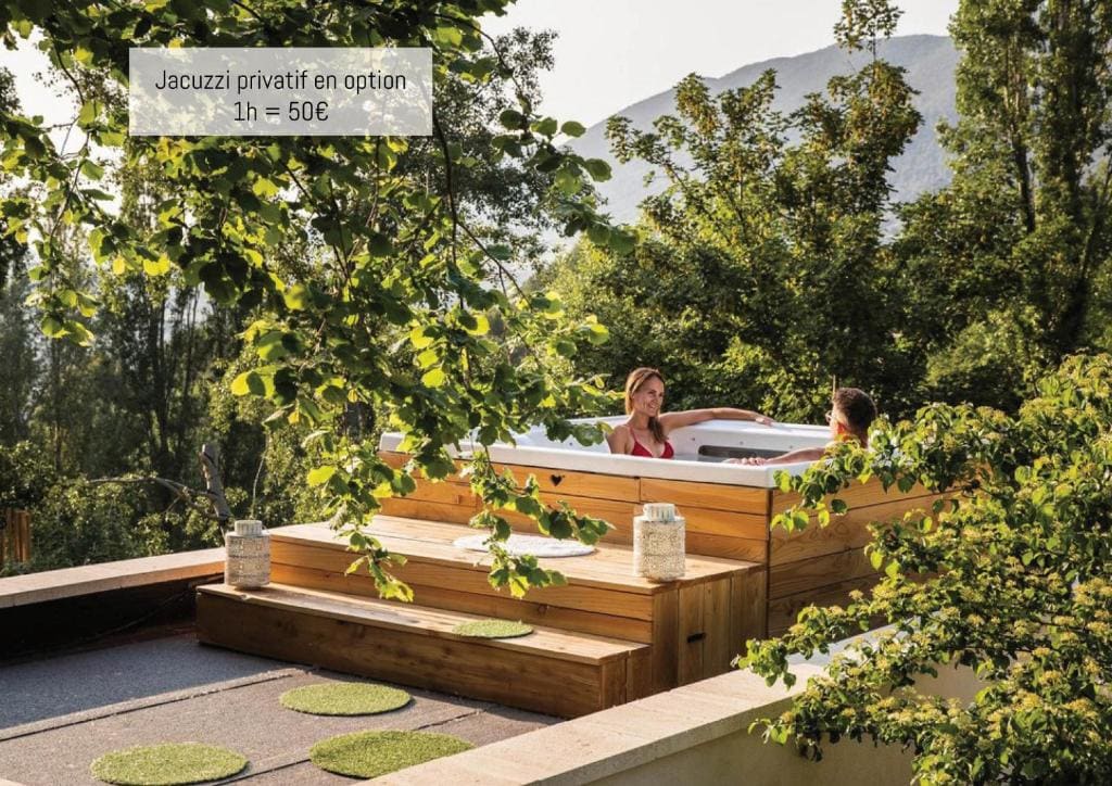 Bulles d'Olive Zome Céleste avec piscine - Jacuzzi en option - View 3