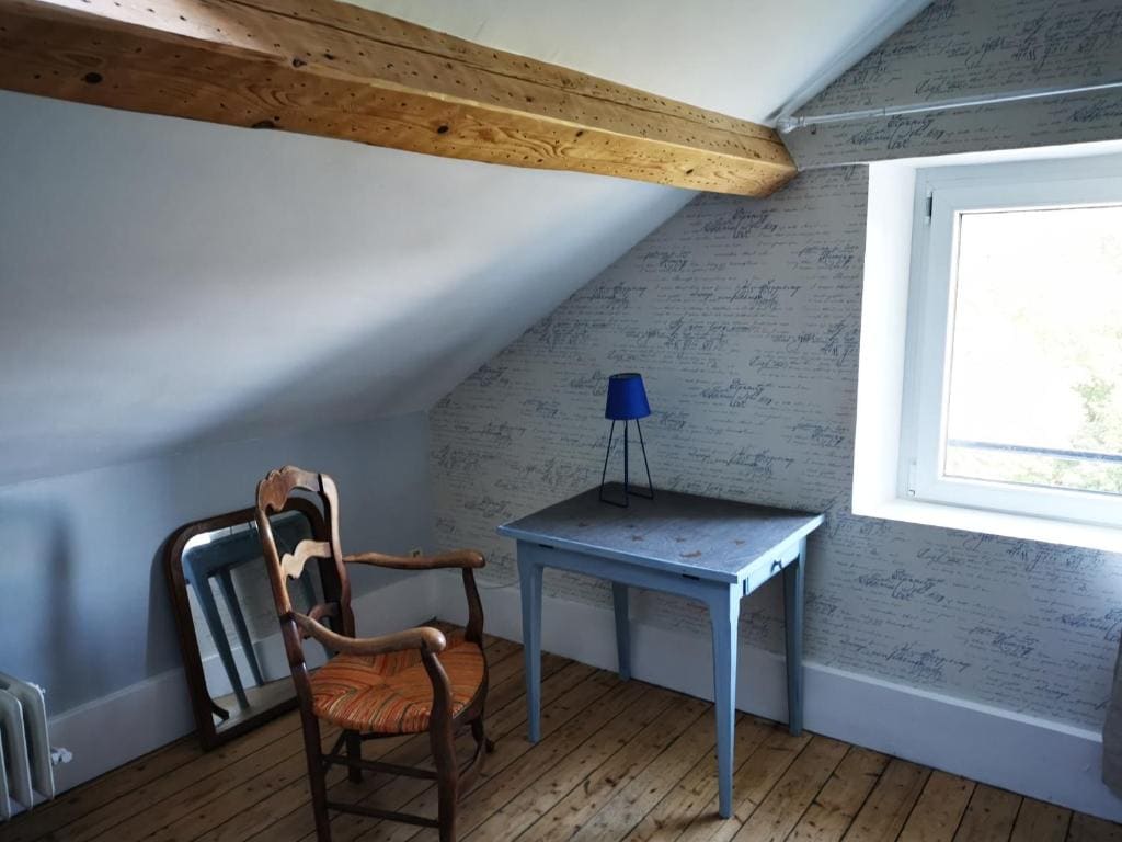 Le Clos de la Borde, Chambre bleue - मुख्य व्यू