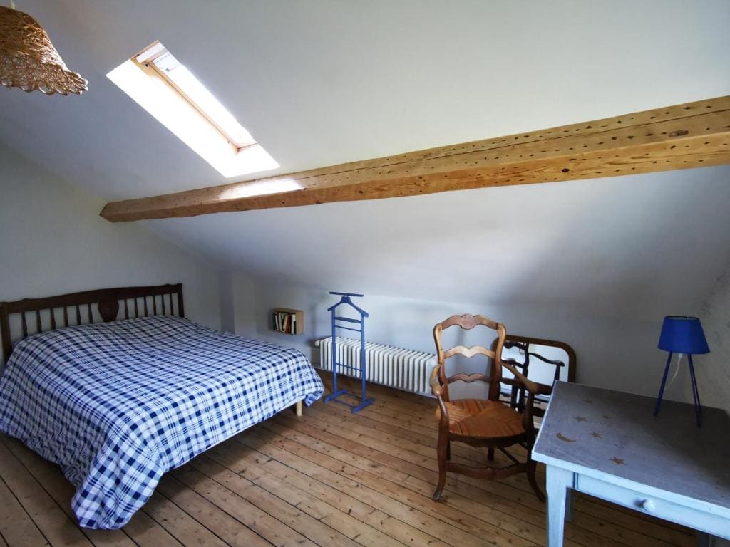 Le Clos de la Borde, Chambre bleue - व्यू 4