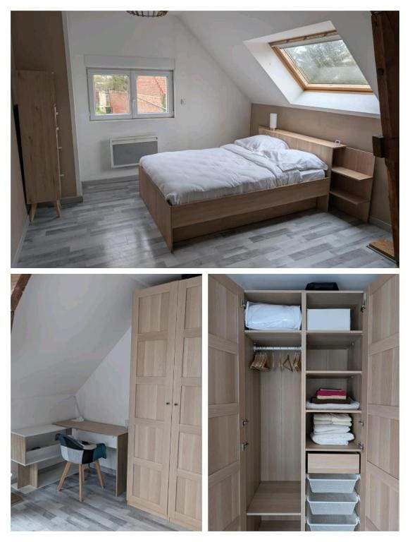 Chambre dans Longère cosy avec cuisine et lave linge - View 7
