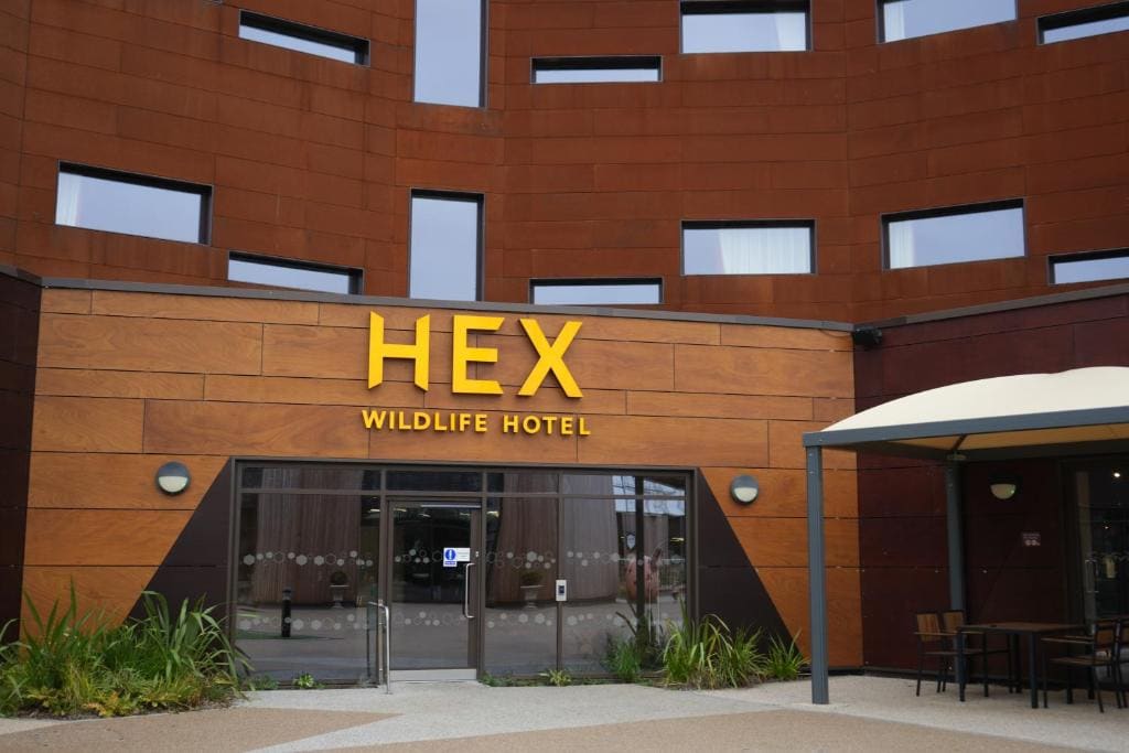 Hex Wildlife Hotel at Yorkshire Wildlife Park - Main view