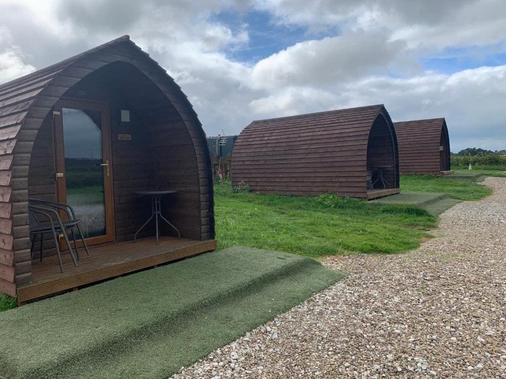 Poplars Farm Glamping Pods - Main view