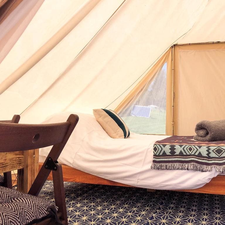 Tinker the Bell Tent at Pentref Luxury Camping - View 6