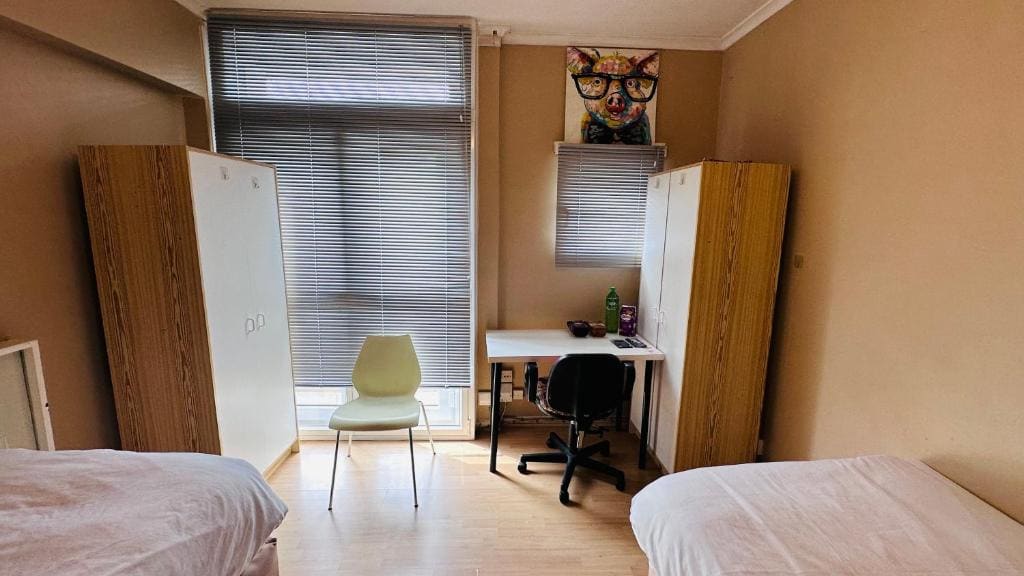 Twin Room in Central London - Main view