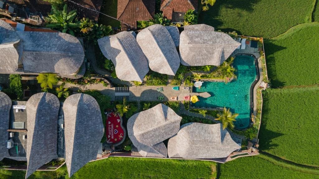 Susi Villas Ubud - Main view