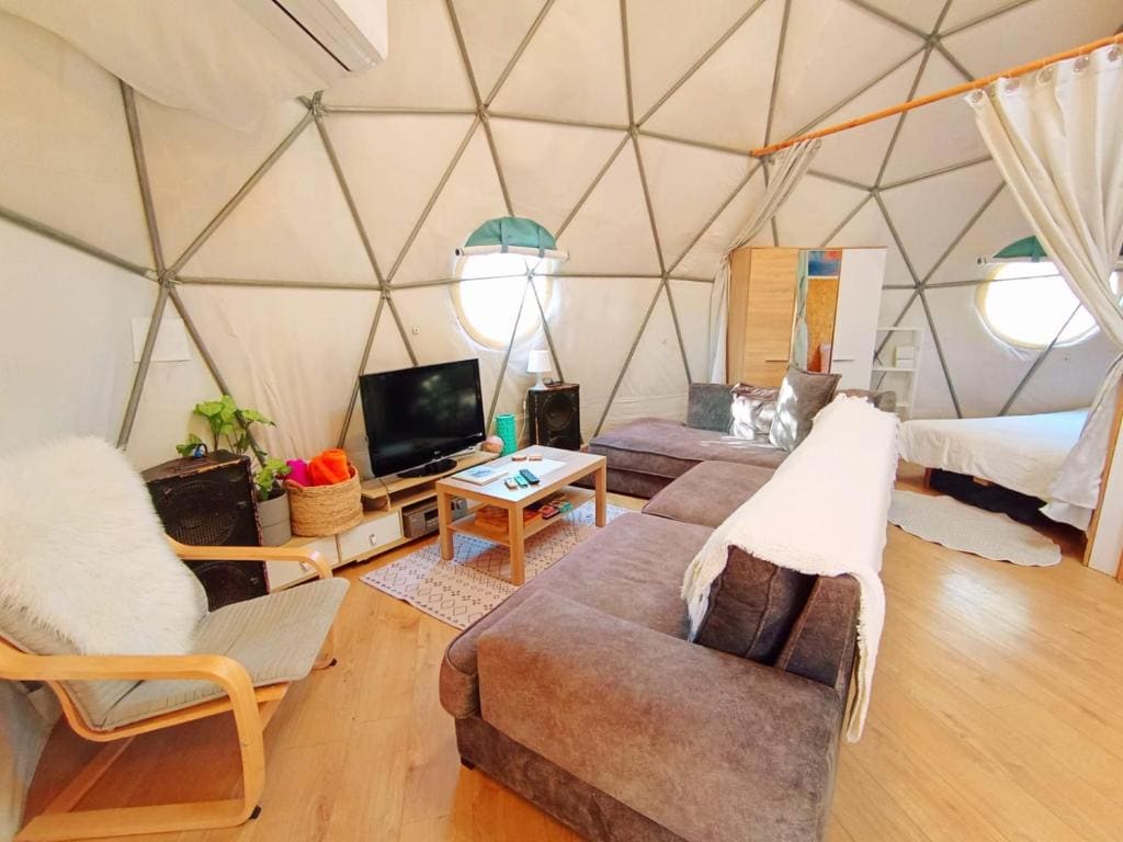 Olive Dome - כיפה גיאודזית ענקית ומודרנית בין עצי הזית - View 5