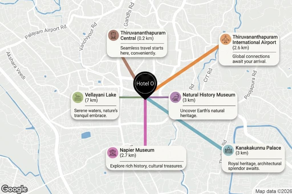 Townhouse Trivandrum Central Railway Junction — Hauptbild