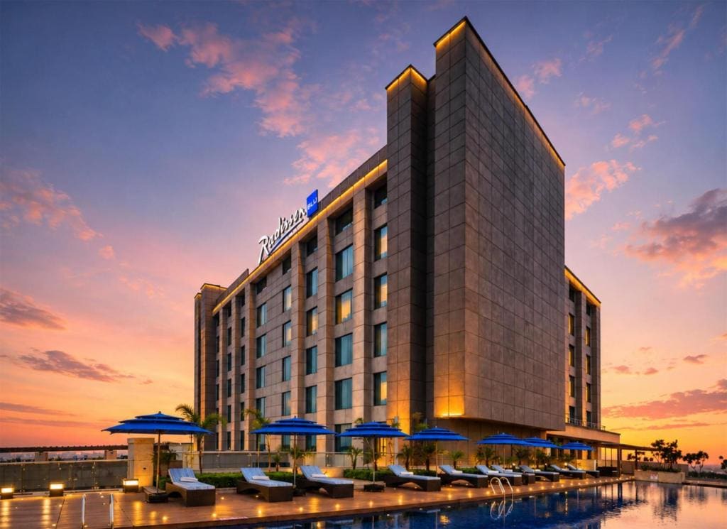 Radisson Blu Hotel New Delhi Paschim Vihar - Main view