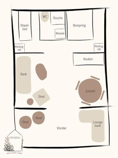 Glampinglodge luxe voor 4 pers met privé hottub - View 2