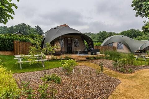 Glampinglodge luxe voor 4 pers met privé hottub - View 7