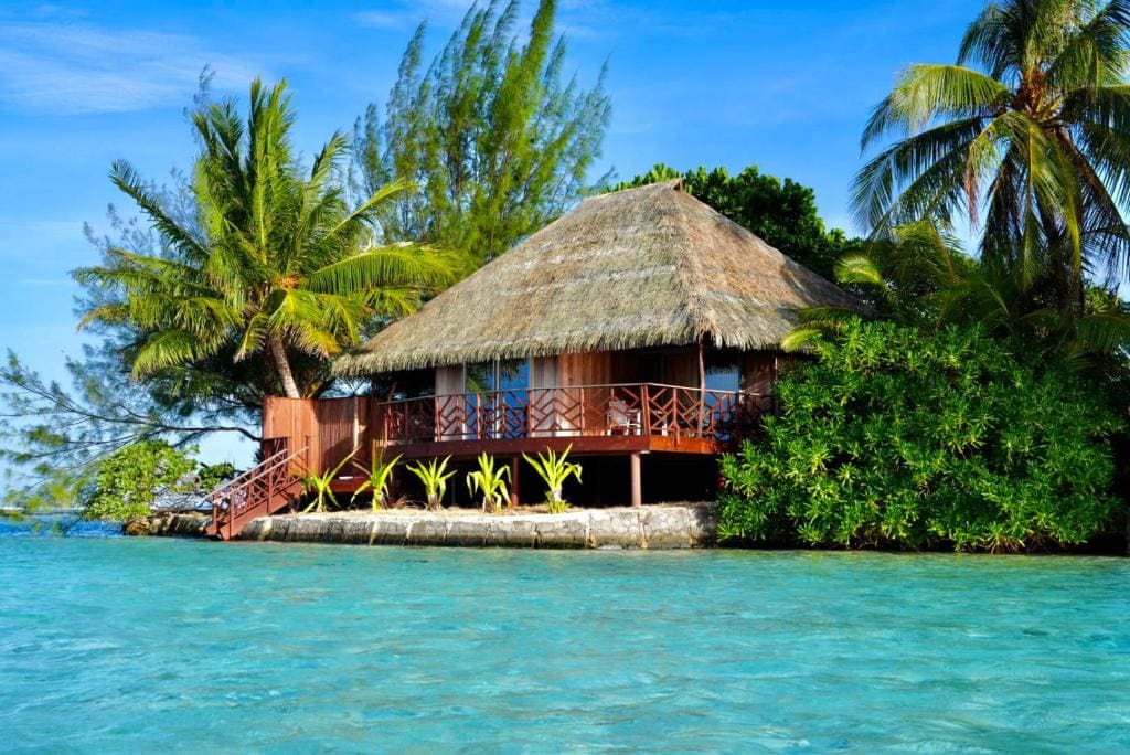 EDEN Private Island TAHAA - Main view