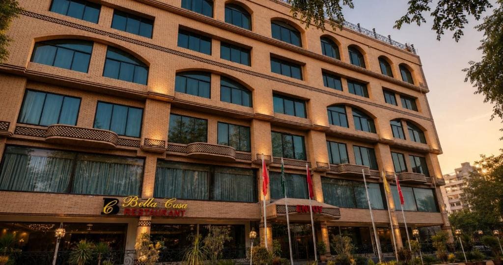 Envoy Continental Hotel, Blue Area, Islamabad - Main view